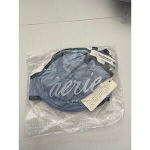 NWT Aerie Smoothez 32D blue bra
